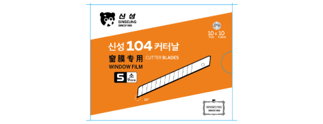 S104 9mm wondow films blades