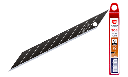 S303 9mm Black Snap Off Blades
