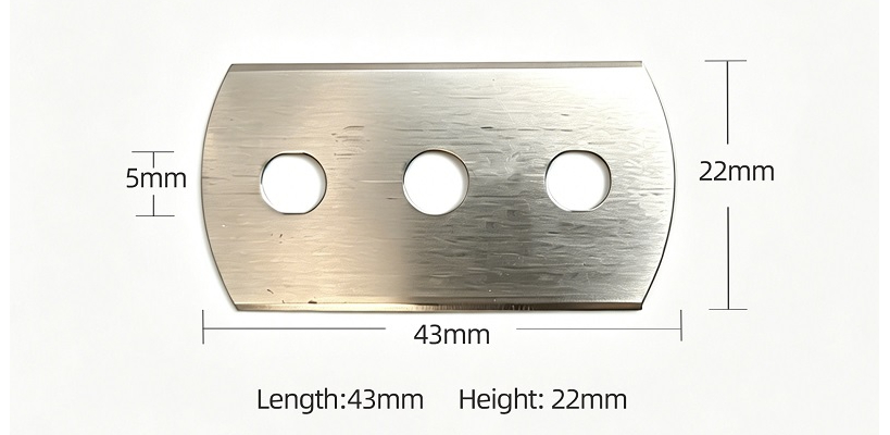Round End 3-hole Blades