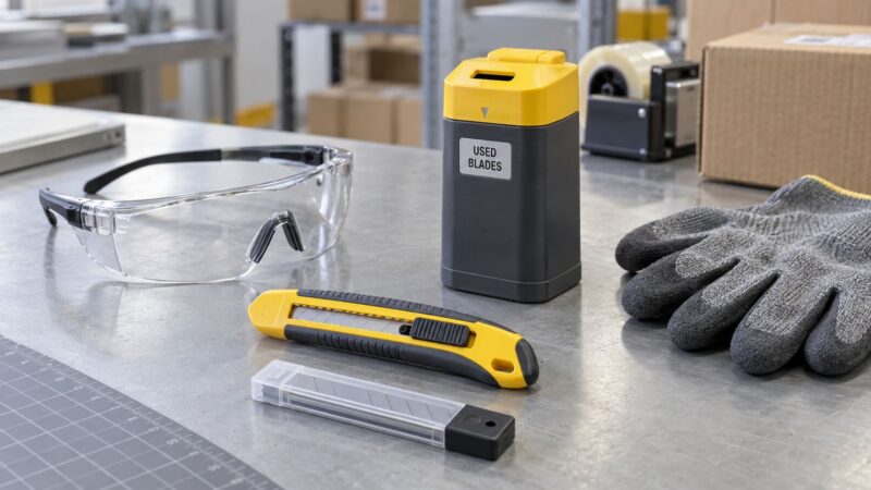 How to Safely Snap Off a Utility Knife Blade