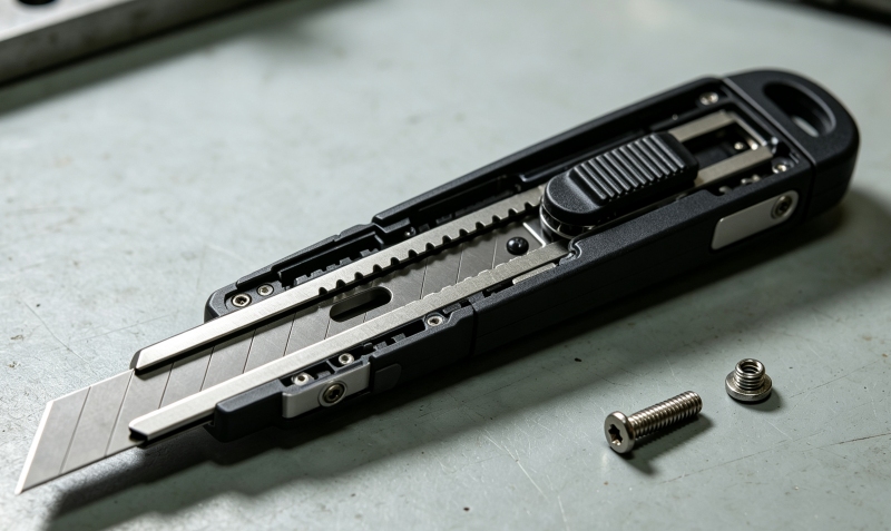 Inside a Utility Knife: Carriers, Locks, Reassembly